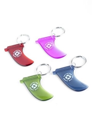 Devoted Surf Fin Key Ring farver